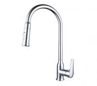 Смеситель для кухни Bravat ARDEN F7362395CP-ENG с вытяжным изливом