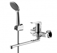 Смеситель Bravat EMERALDA F6135147CP-LB-RUS универсальный
