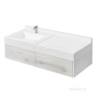ПЭК Santek Бореаль Пэк 1WH302464 подвесная чаша + инсталляция +сиденье+панель бел. цвета