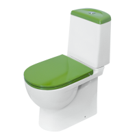 Унитаз-компакт Sanita luxe Best Color Green микролифт