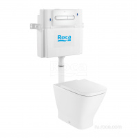 ПЭК Roca The Gap Pack 893109000 приставной унитаз + бачок + кнопка + сиденье