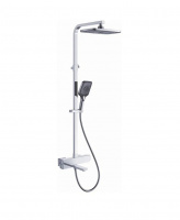 Душевая система с термостатом Rose R1096 хром