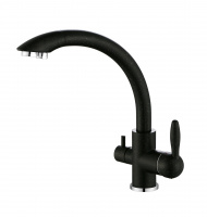 Смеситель для кухни Paulmark Essen Es213001-308 черный