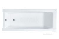 Акриловая ванна Santek Санторини 160х70 прямоугольная 1WH302494