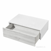 Комод Aquaton Сакура 80 ольха наварра, белый глянец 1A236603SKW80