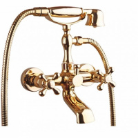 Смеситель для ванны KAISER Carlson Style 44222-3/44223-3 GOLD