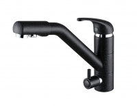 Смеситель для кухни Paulmark Hessen He213017-308 черный
