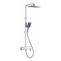 Душевая система Rose R1036 хром