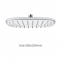 Верхний душ Rose RH41 белый/хром