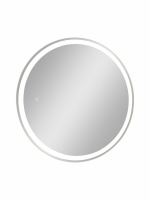 Зеркало-шкаф Континент Torneo White LED d 600 с подсветкой