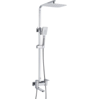 Душевая система Rose R2636 хром