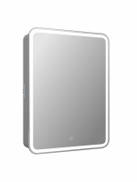 Зеркало-шкаф Континент Elliott LED 550х800 правый с розеткой