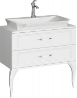 Тумба с раковиной Aqwella 5 Stars LaDonna белый