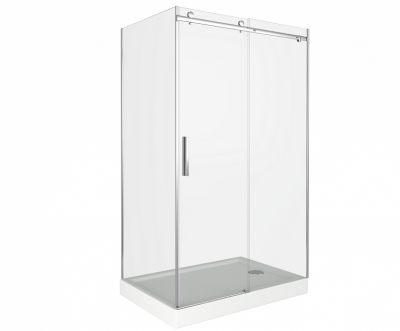 Душевой уголок GOOD DOOR GALAXY WTW-110-C-CH+SP-80 -C-CH