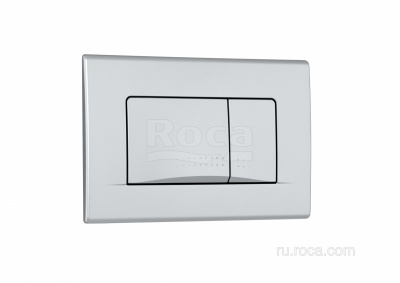 Панель смыва для инсталляции Roca Active 32B хром матовая 8901130B2