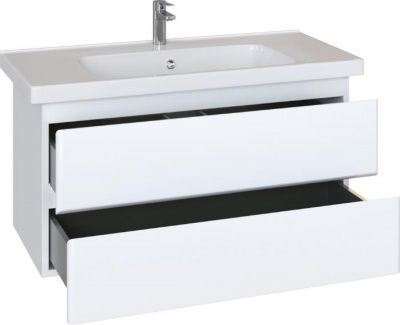 Тумба с раковиной Sanstar Arista 100 подвесная