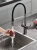 Смеситель для кухни с подключением фильтра для воды Rose R358T оружейная сталь Смеситель для кухни с подключением фильтра для воды Rose R358T оружейная сталь