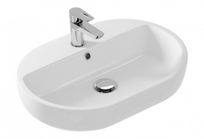 Раковина на столешницу Cersanit CASPIA 60 OVAL