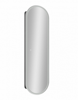 Зеркало-пенал Континент Elmage Black LED 450х1600