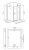 Душевой уголок GOOD DOOR PANDORA WTW+SP-120х80-С-CH Душевой уголок GOOD DOOR PANDORA WTW+SP-120х80-С-CH