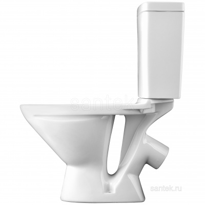 Унитаз-компакт Santek Лига с диагональным выпуском 1WH302197