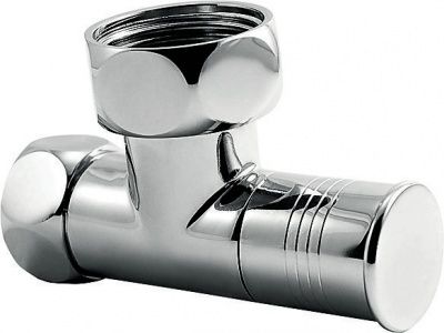 Вентиль запорный угловой 3/4''х1'' г/г Круглый 1-пара
