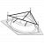 Каркас к ваннам VAGNERPLAST Veronela corner, Cavallo corner, Catalina 140x140