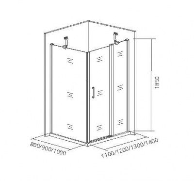 Боковая панель GOOD DOOR MOKKA SP-80-C-WE