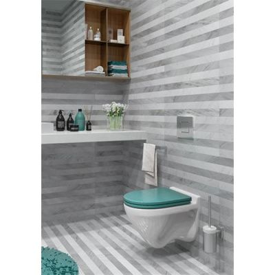 Унитаз подвесной Sanita luxe Attica Color Sea микролифт