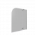 Шторка на ванну GOOD DOOR SCREEN 2Н-100-C-CH