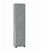 Пенал VIGO Geometry 450 бетон