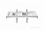 Раковина Roca Stratum 327630000 (130 см)