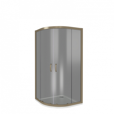 Душевой уголок GOOD DOOR JAZZ R-100-B-BR