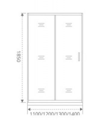 Душевая дверь GOOD DOOR JAZZ WTW-110-B-BR