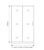 Душевая дверь GOOD DOOR JAZZ WTW-110-B-BR Душевая дверь GOOD DOOR JAZZ WTW-110-B-BR