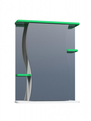 Шкаф зеркальный VIGO Alessandro 3-550 зеленый