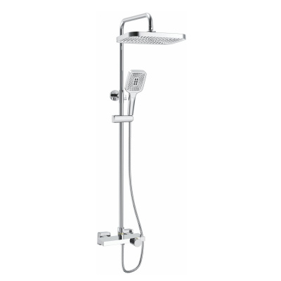 Душевая система с термостатом Rose R1896-6 хром