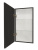Зеркало-шкаф Континент Mirror Box Black Led 350х650 левый Зеркало-шкаф Континент Mirror Box Black Led 350х650 левый