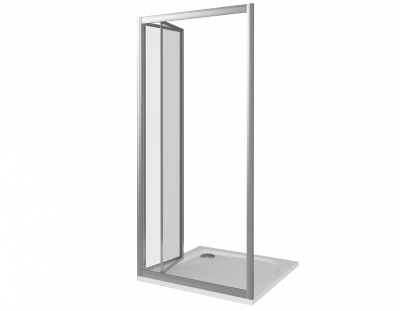 Душевая дверь GOOD DOOR INFINITY SD-90-W-CH