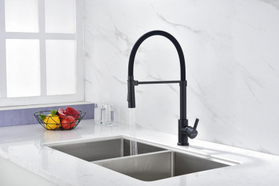 Смеситель для кухни Paulmark Halt Ha214021-401 антрацит