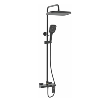 Душевая система Rose R1836H-6 черный
