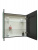 Зеркало-шкаф Континент Mirror Box Black Led 800х800 Зеркало-шкаф Континент Mirror Box Black Led 800х800