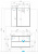 Зеркало Aquaton Терра 61 дуб кантри 1A247302TEDY0 Зеркало Aquaton Терра 61 дуб кантри 1A247302TEDY0