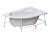 Акриловая ванна Roca Luna 170x115 правая 248641000 Акриловая ванна Roca Luna 170x115 правая 248641000