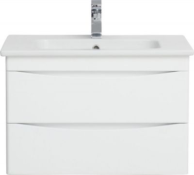 Тумба с раковиной Sanstar Smile 80 подвесная