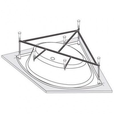 Каркас к ванне VAGNERPLAST Athena 150x150