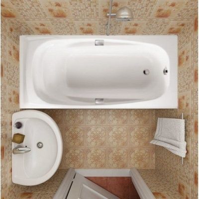 Чугунная ванна Jacob Delafon Adagio 170х80 E2910 с ручками
