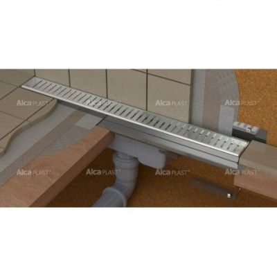 Водоотводящий желоб AlcaPlast APZ1104-1050 Flexible Low