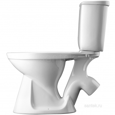 Унитаз-компакт Santek Бриз с диагональным выпуском 1WH202569