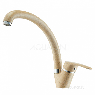 Смеситель для кухни Aquaton Нимо песочный 1AX002FCXX220